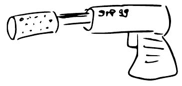Die 'Spook Termination Pistol' STP99